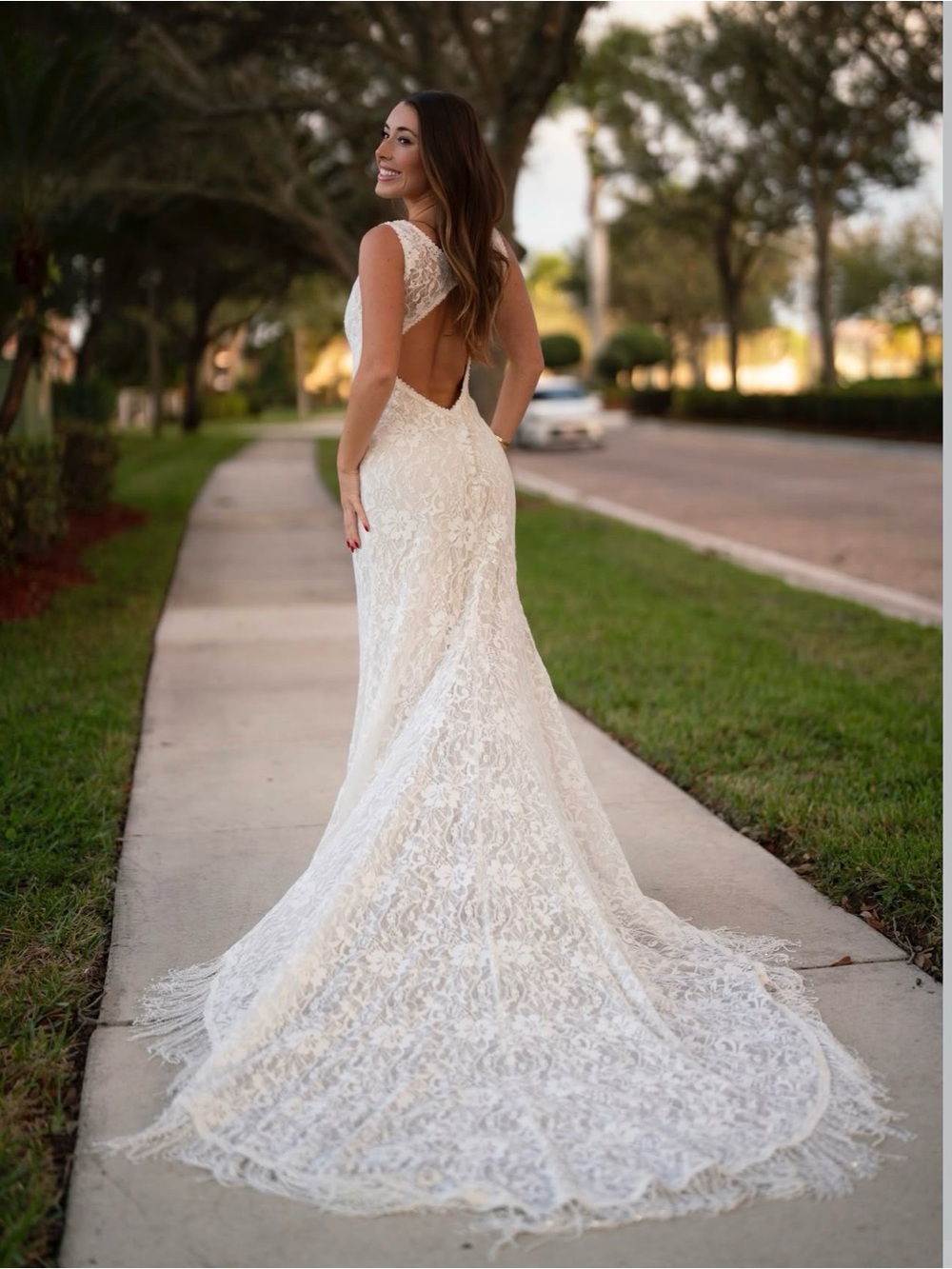 New Wilderly Bride Bohemian, Coastal Cowgirl, Dream Wedding Dress F120 Rory - Picture 6 of 16